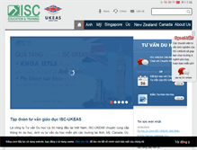 Tablet Screenshot of isc-ukeas.com